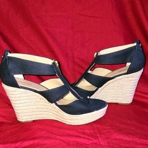‼️⁉️‼️Women's Michael Kors Damita Wedge Sandals⁉️‼️⁉️ Size: 9.5